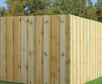 Wood Fence Board-on-Board